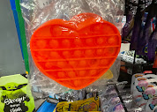 Heart pop-it toy